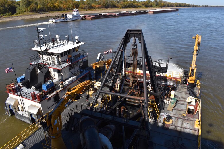 The Memphis District’s Dredge Hurley returned to its home port, Ensley Engineer Yard in Memphis Harbor on Jan. 13, 2023, after finishing a record-breaking 273-day season, which began Apr. 26, 2022.

In those eight and a half months, the 36-person crew removed 14.5 million cubic yards of material, which is the most the Dredge Hurley has ever removed in a single season.