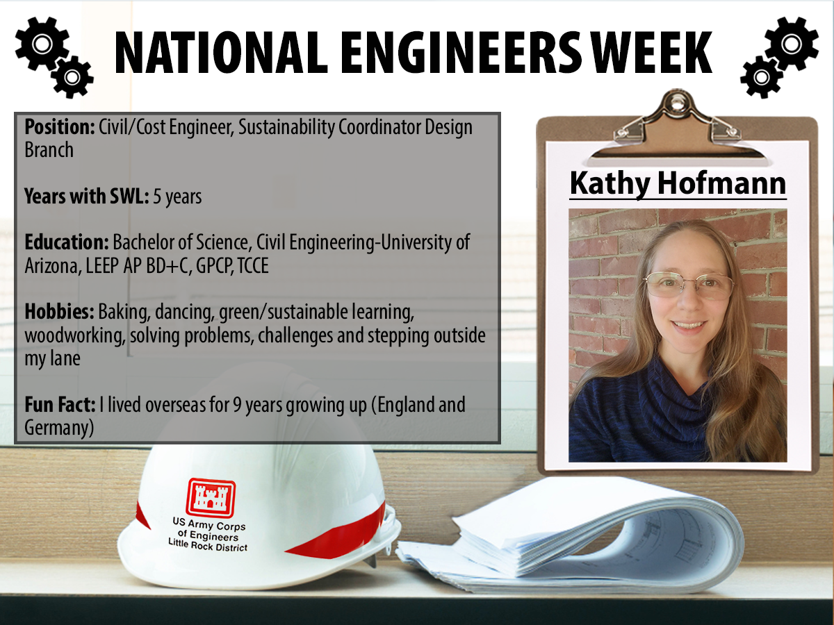 Little Rock District National Engineers Week Employee Spotlights 2023