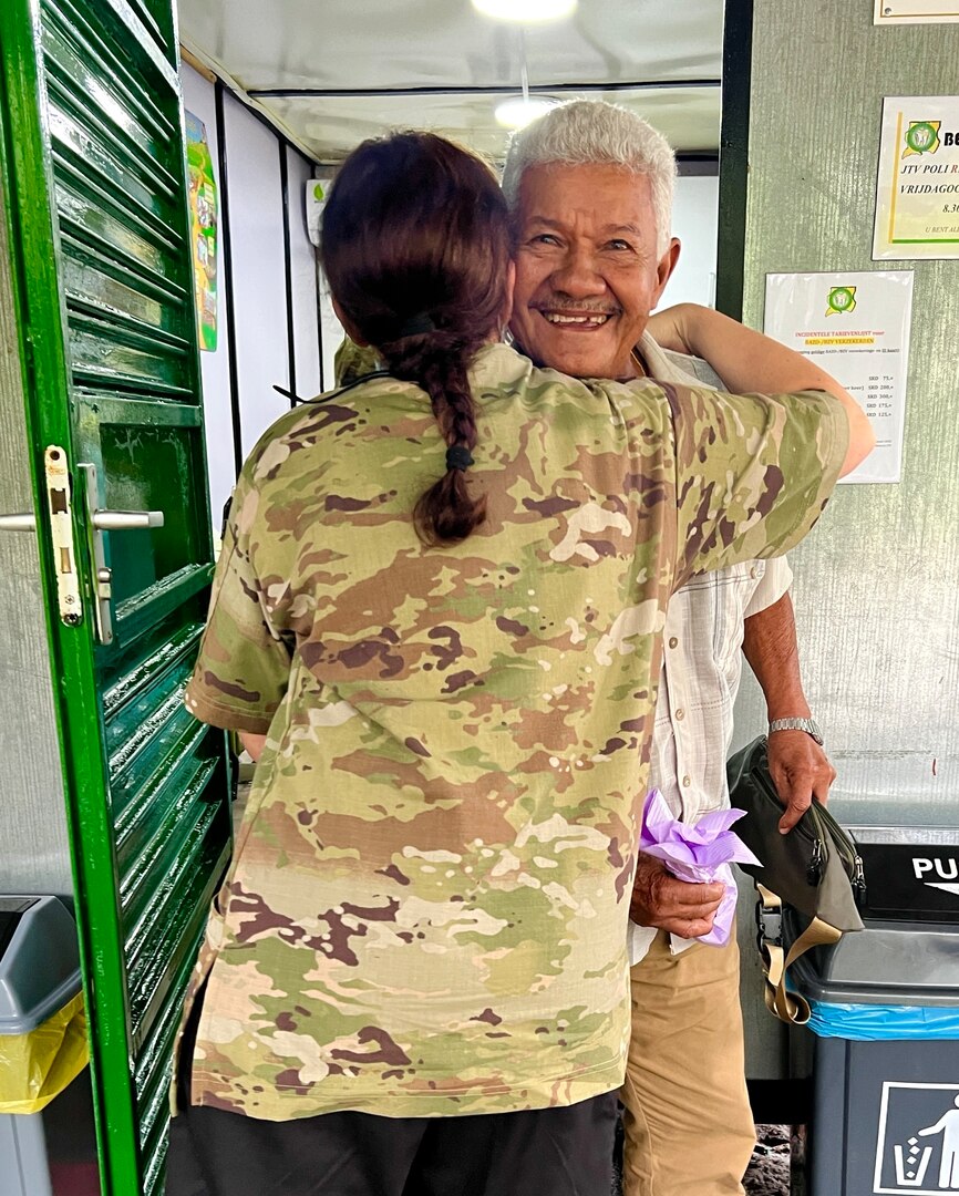 As students were served by dental technicians from the Lesser Antilles Medical Assistance Team, other members of LAMAT were able to engage with them through various games and activities.