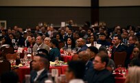 A photo of the audience at the Accelerating the Legacy 2023 banquet.