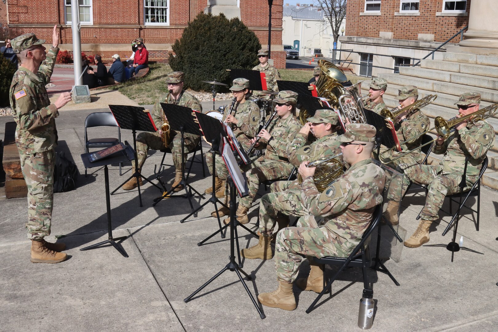 Alpha Co. Soldiers honored at Bedford Welcome Home Parade