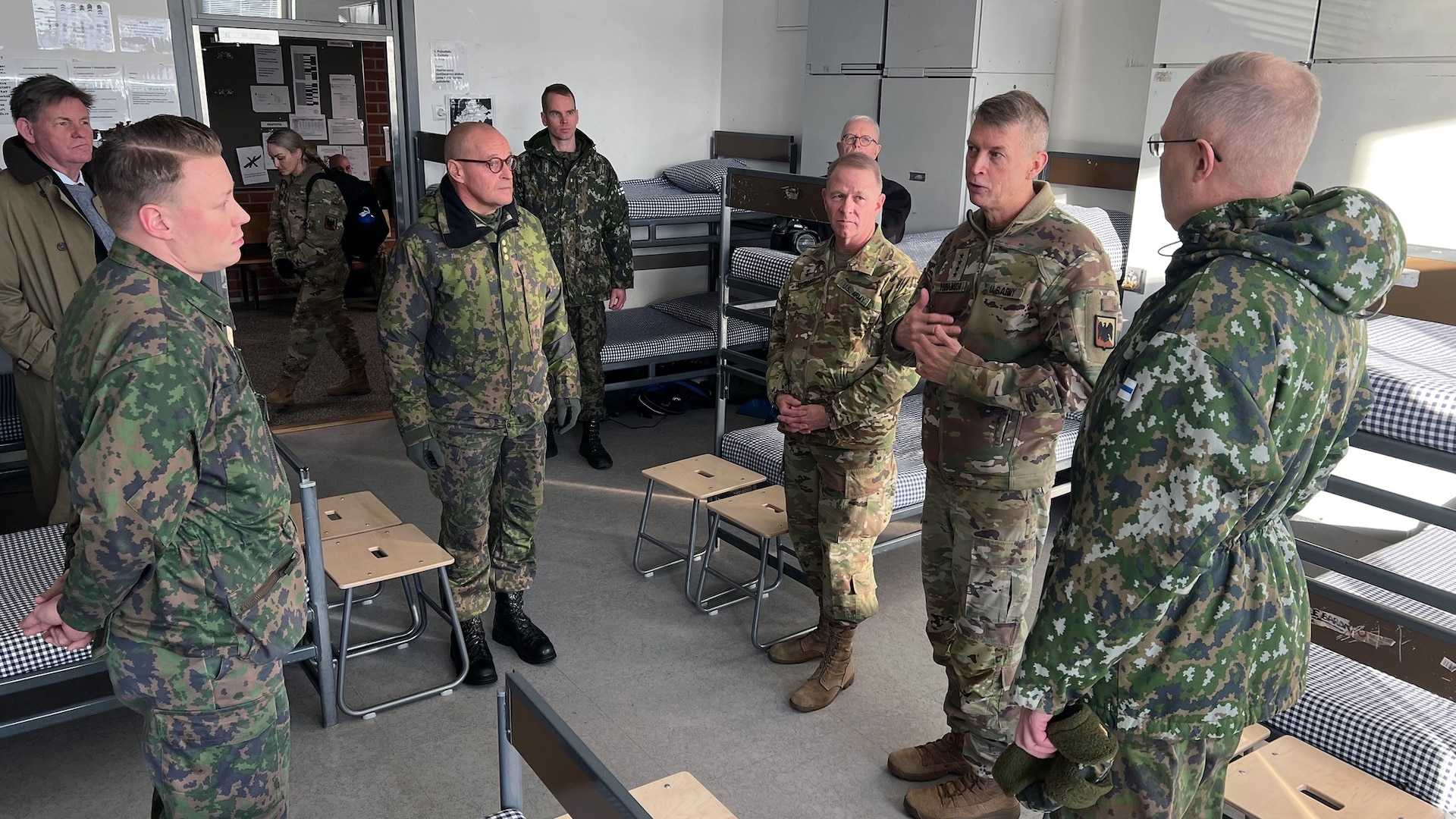 In Finland, Guard leaders look to enhance already strong ties
