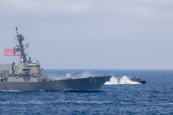 USS Chung-Hoon (DDG 93) expeditionary strike force operations in the South China Sea.