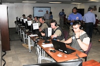 National Guard Soldier’s compete in the Polyglot Games as part of the 2018 Military Intelligence Language Conference hosted by the 300th Military Intelligence Brigade and held at the Utah National Guard Headquarters in Draper, Utah .