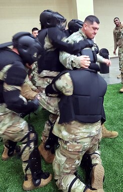 Army Reserve unit conducts annual training at U.S. Disciplinary Barracks