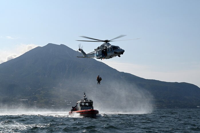 U.S. Coast Guard cutter departs Japan following joint training with Japan Coast Guard