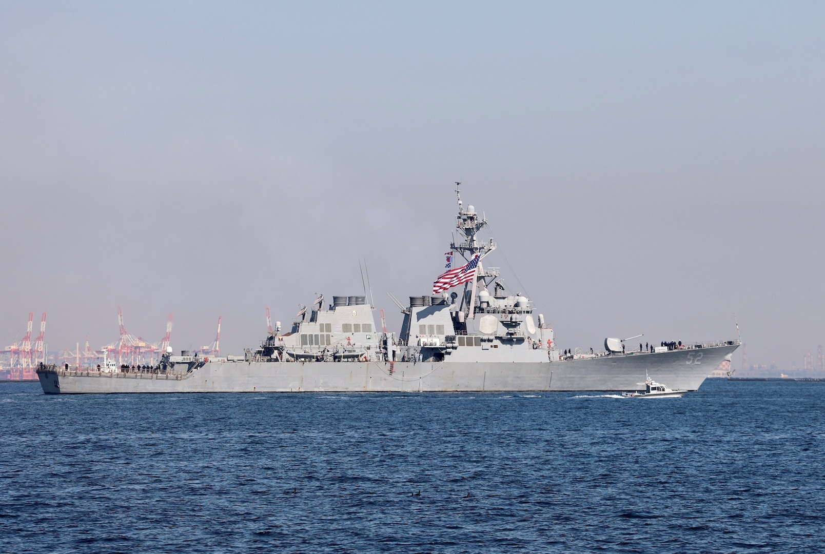 USS Barry Departs 7th Fleet and Japan after Six Years of Forward-Deployed Service