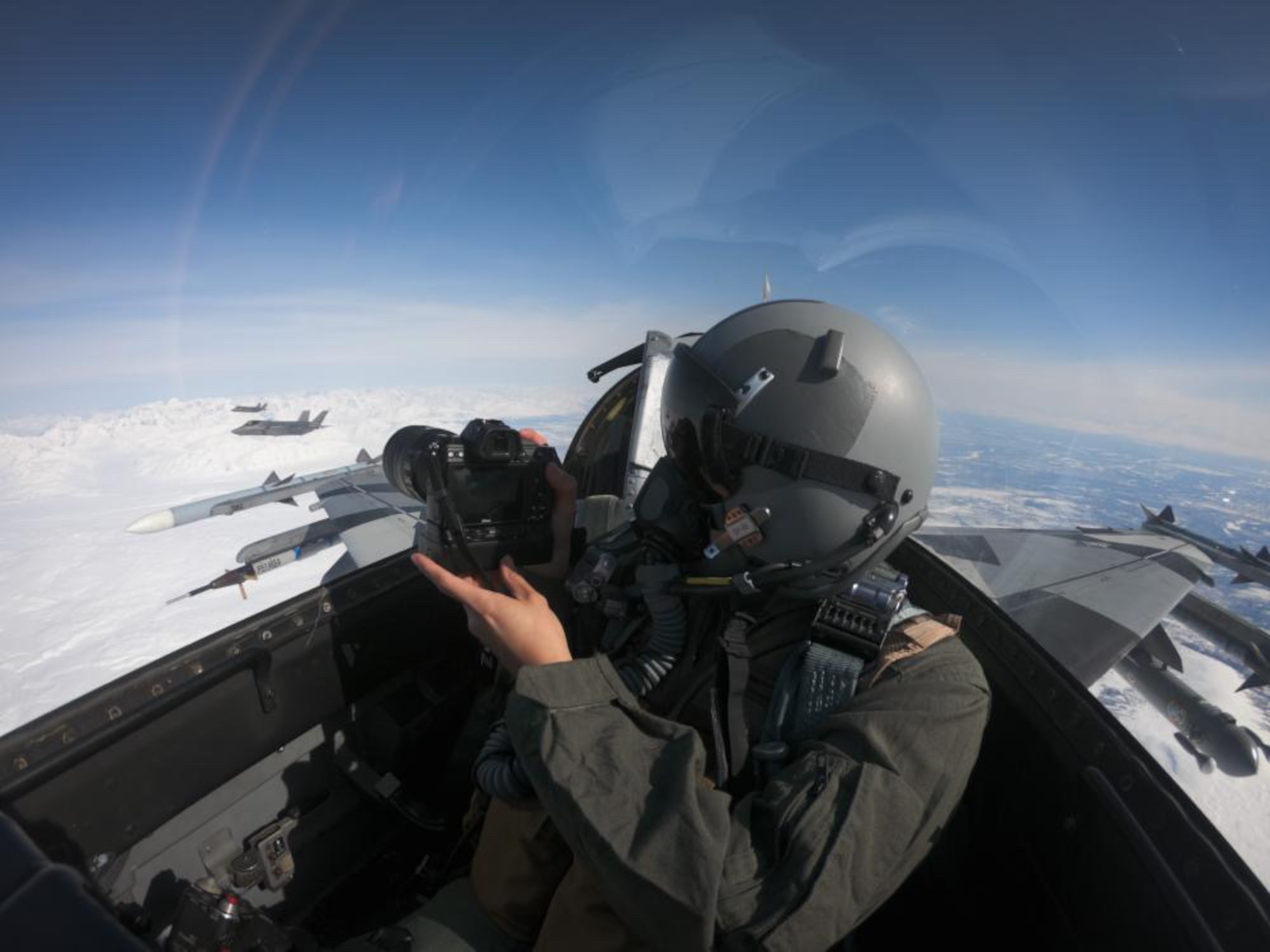 Public Affairs Airmen taking photos