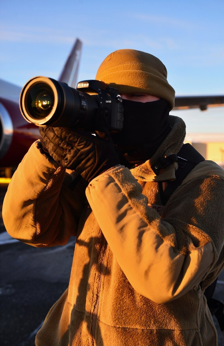 Public Affairs Airmen taking photos