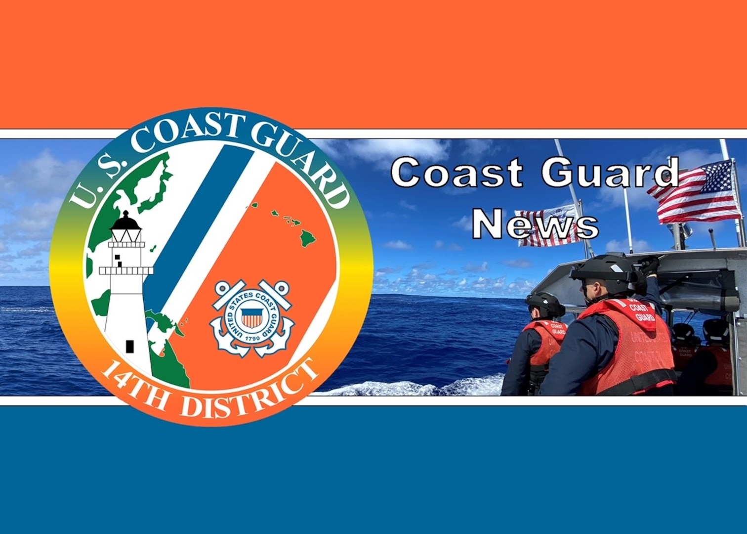 Coast Guard news graphic.