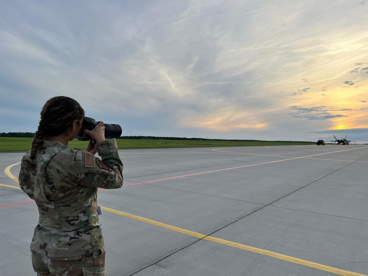 Public Affairs Airmen taking photos