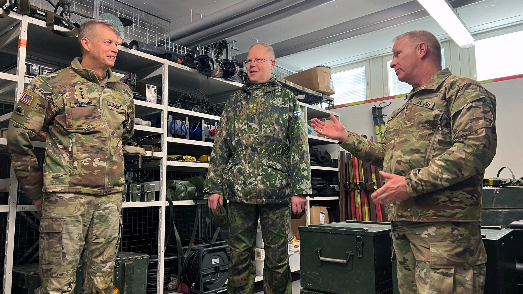In Finland, Guard leaders look to enhance already strong ties