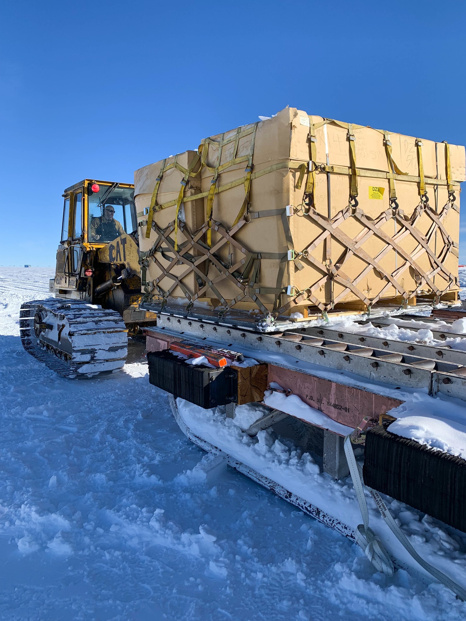 South Pole Retrograde Cargo team
