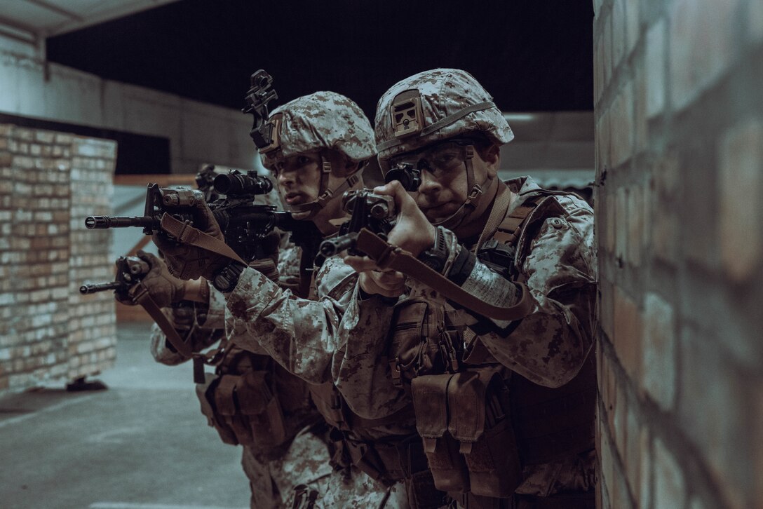 U.S. Marines with 2nd Assault Amphibian Battalion, 2nd Marine Division, participate in a range during Intrepid Maven 23.2, in Israel, Feb. 22, 2023. Intrepid Maven is a bilateral exercise between USMARCENT and the IDF designed to improve interoperability, strengthen partner-nation relationships in the U.S. Central Command area of operations and improve both individual and bilateral unit readiness.