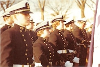 Cadets prepare to march in Pres Carter's Inaugural Parade