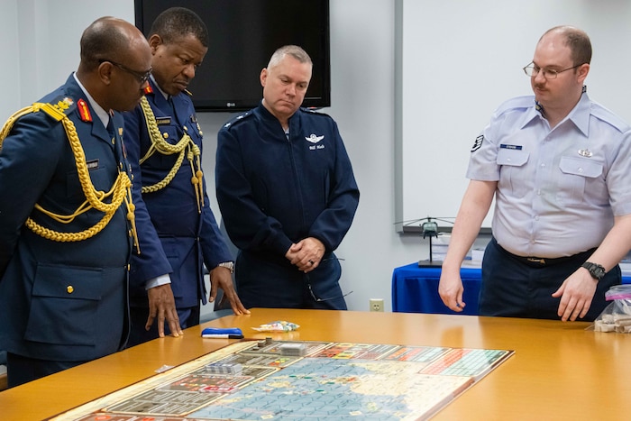 The Federal Republic of Nigeria's Air Force Delegation visits Maxwell AFB
