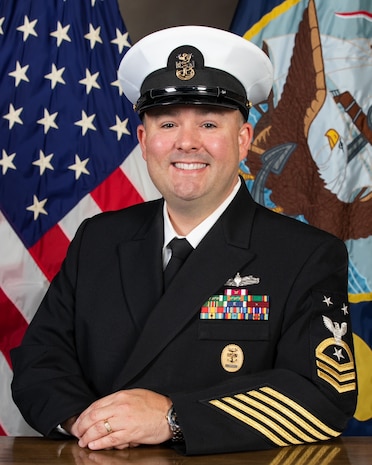 COMMAND MASTER CHIEF WILLIAM B. BLALOCK, NIOC GEORGIA