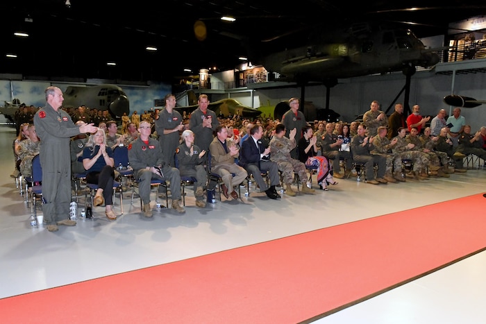 Audience clapping