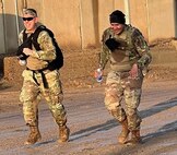 Coalition forces complete Norwegian Ruck March
