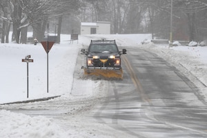 Image of truck plow