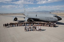 Delegates visit the Roland Wright Air National Guard Base