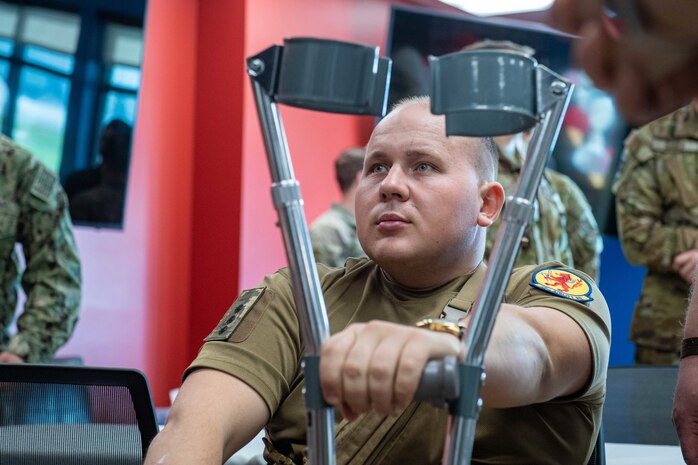 Ukrainian Soldiers Visit Joint Base Charleston