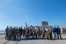 Ukrainian Soldiers Visit Joint Base Charleston