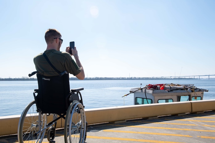 Ukrainian Soldiers Visit Joint Base Charleston
