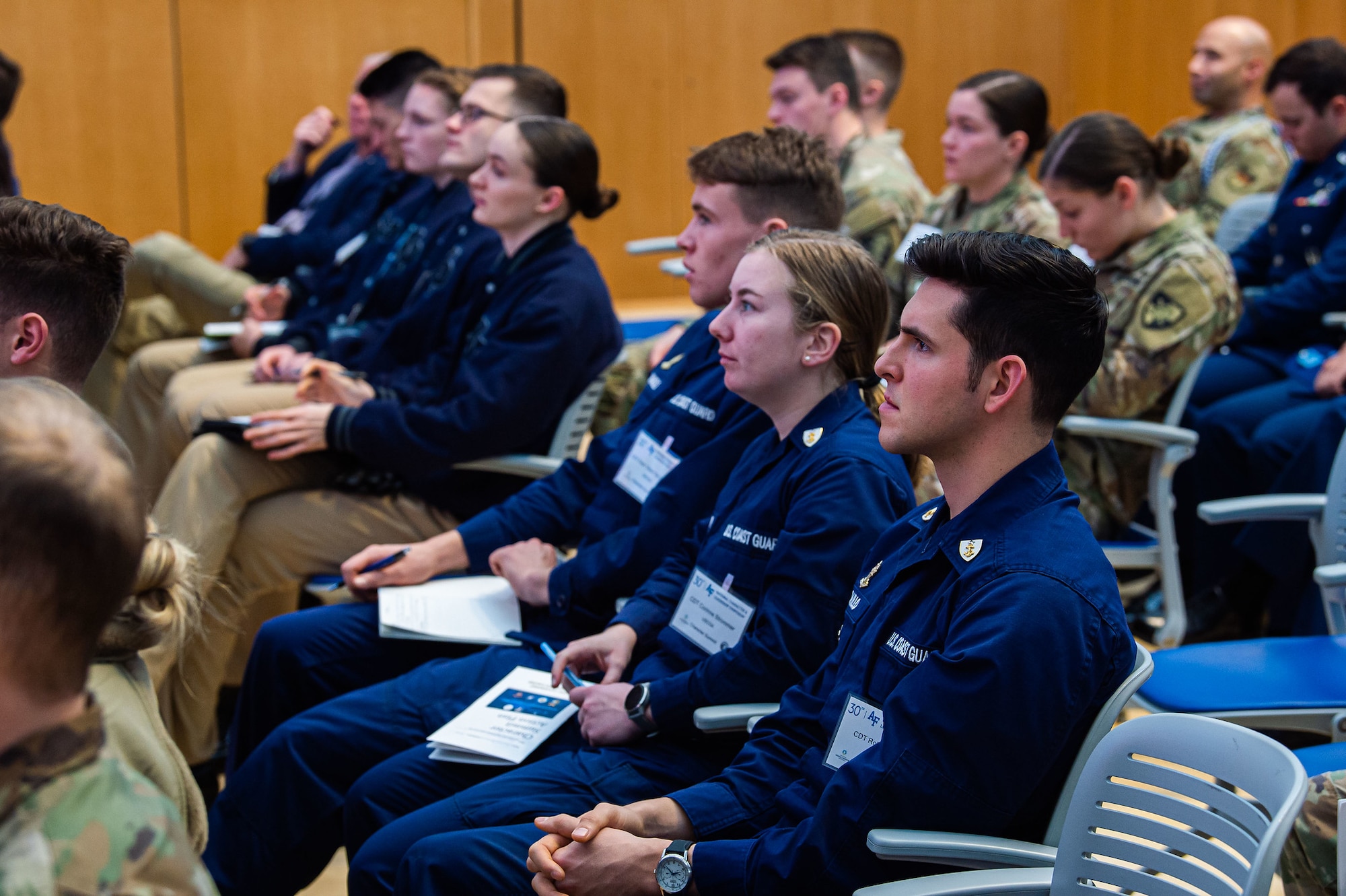 Cadets attending an NCLS event.