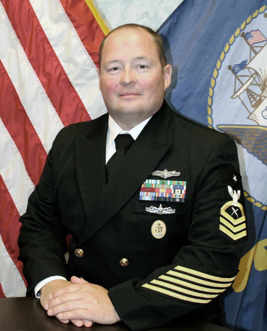 Senior Chief Cryptologic Technician (Technical), Matthew L. Richardson, Senior Enlisted Leader, Naval Information Warfare Training Group (NIWTG)