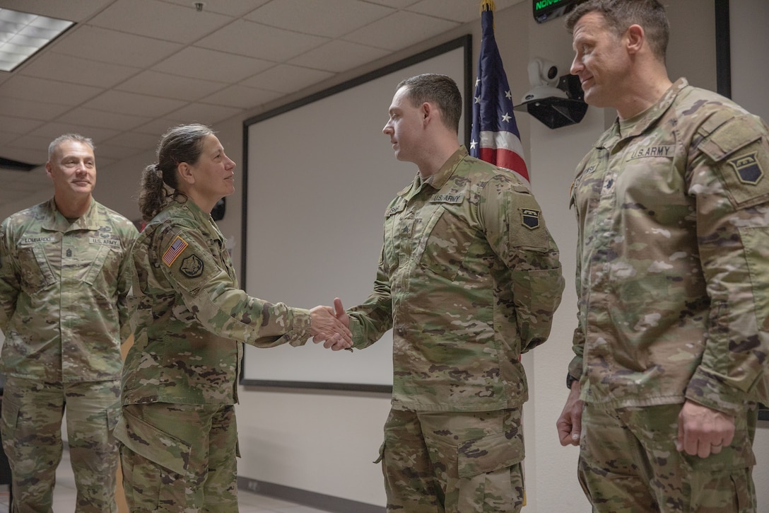 76th Operational Response Command promotion ceremony