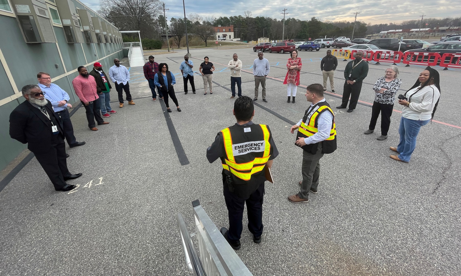 Active shooter training on DSCR