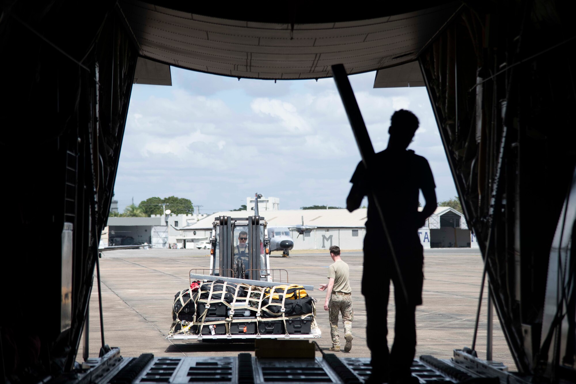 Loading cargo