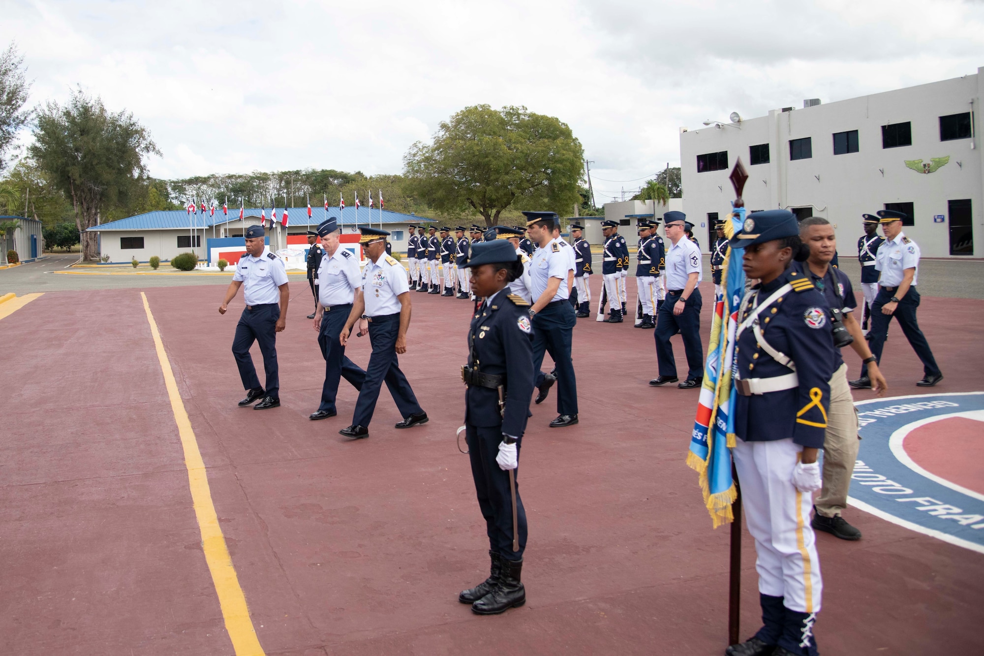 Generals walking