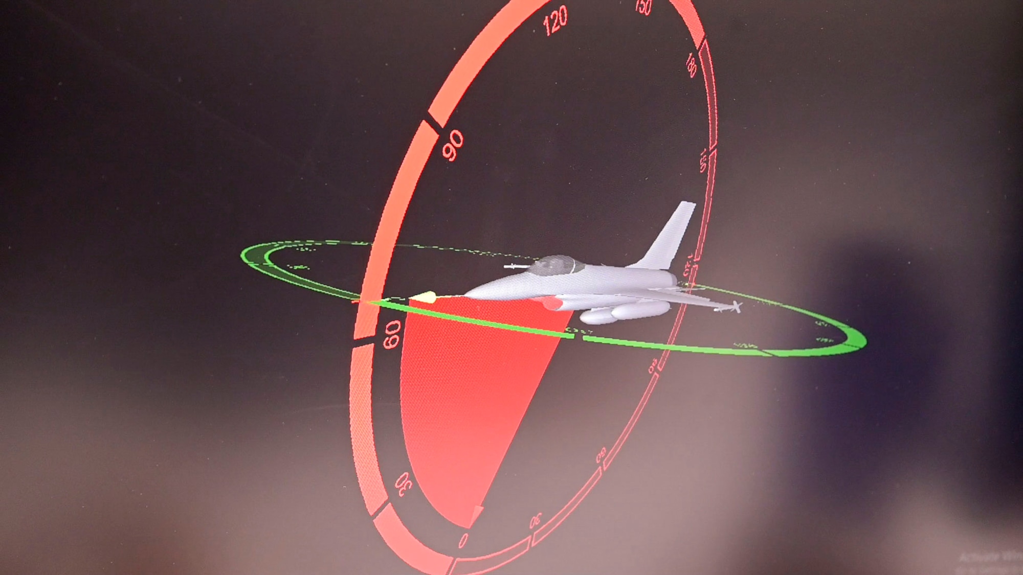 The F-16 High Angle-of-Attack event, conducted around the 8th month of USAF TPS, is an event where the students design, rehearse and execute a plan that is representative of “real” flight test.