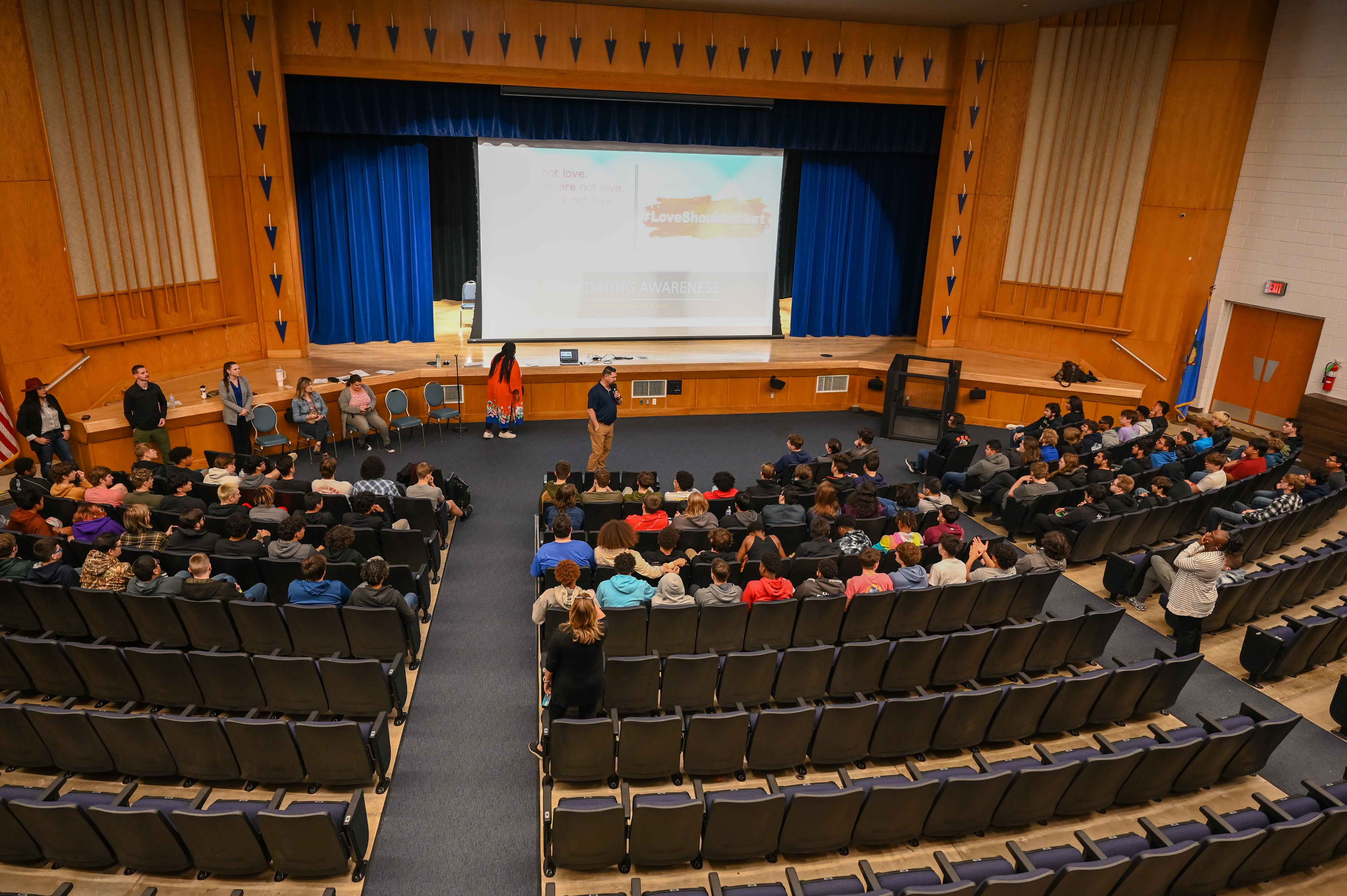AAFB experts educate AHS teens on dating violence, prevention