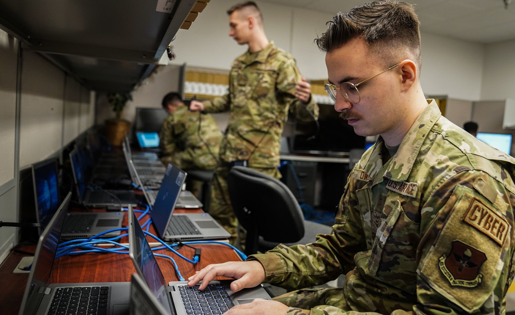 The 81st CS conducted a “Tech Refresh” to process and distribute over 60 pallets of more than 1,000 items, the largest shipment since 2019.