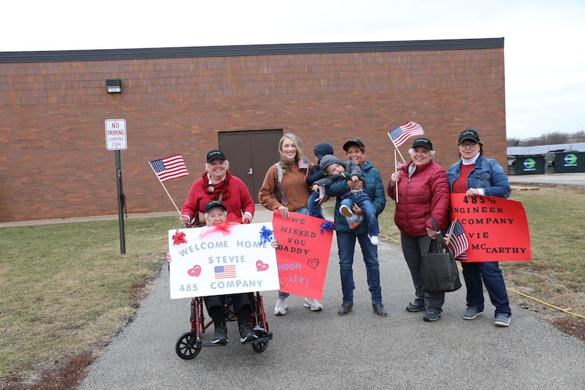 485th Engineer Company returns after nine-month deployment