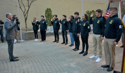 Under Secretary of the Army Participates In National Signing Day Event