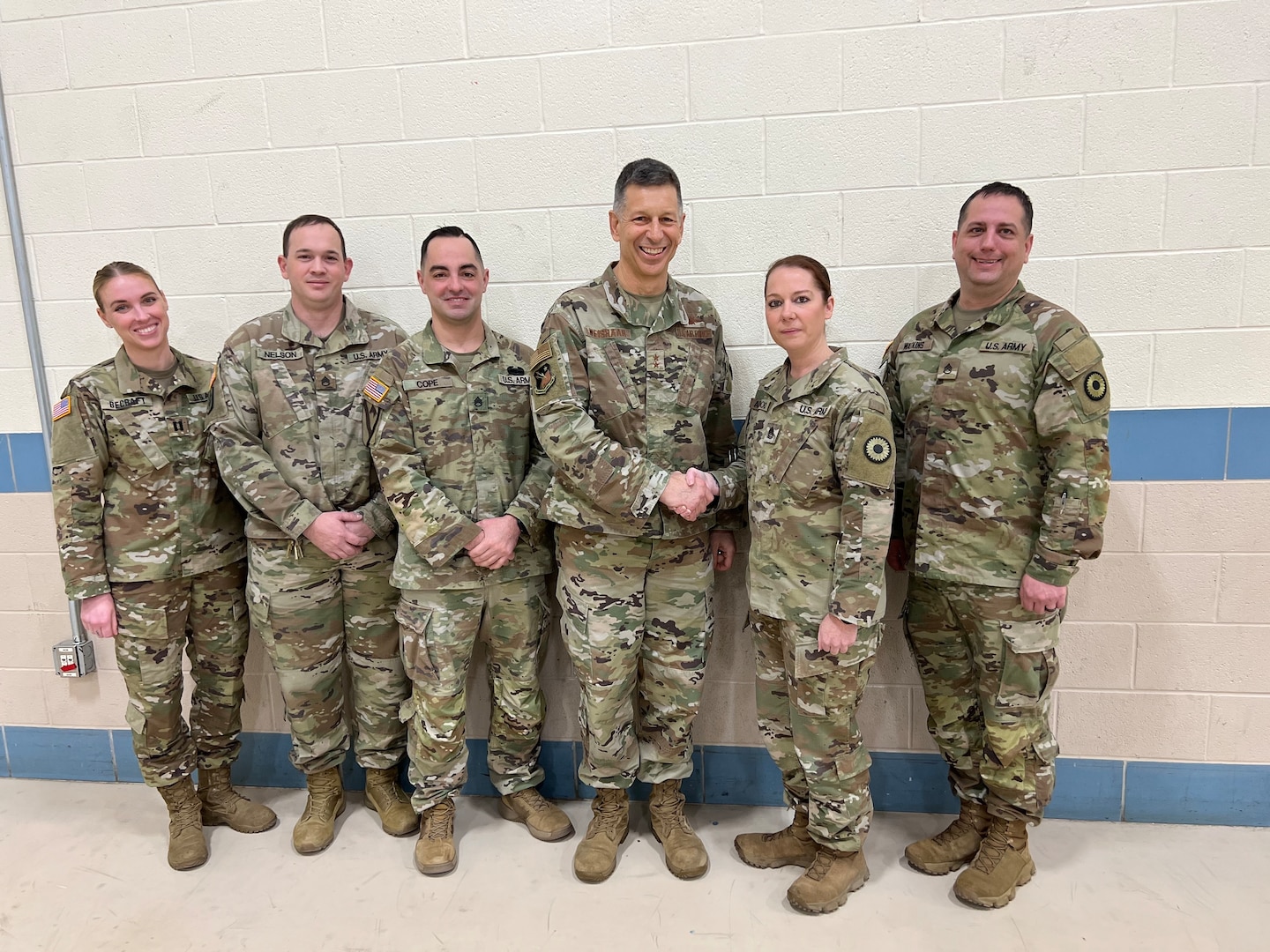 Sgt. 1st Class Tiffany Alligood is the readiness noncommissioned officer and a combat medic with the Kansas Army National Guard’s 1077th Ground Ambulance Company at the Lenexa armory.