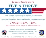 Spouse Connections Five & Thrive targets spouses’ top five challenges