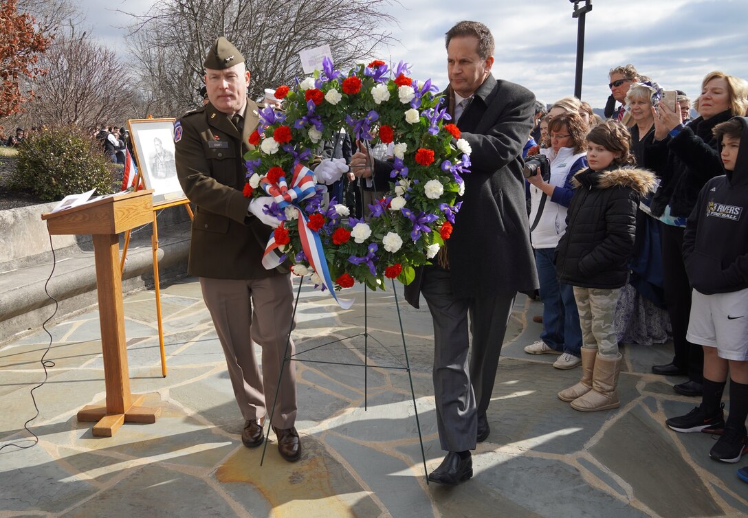 88th RD Supports Harrison Presidential Wreath Laying Ceremony