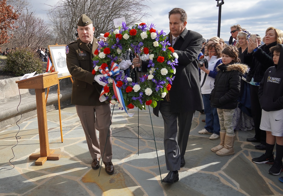 88th RD Supports Harrison Presidential Wreath Laying Ceremony