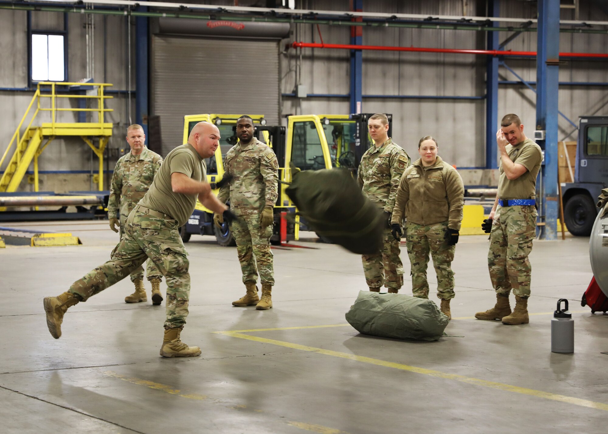 87th Aerial Port Squadron conducts Port Dawg Challenge