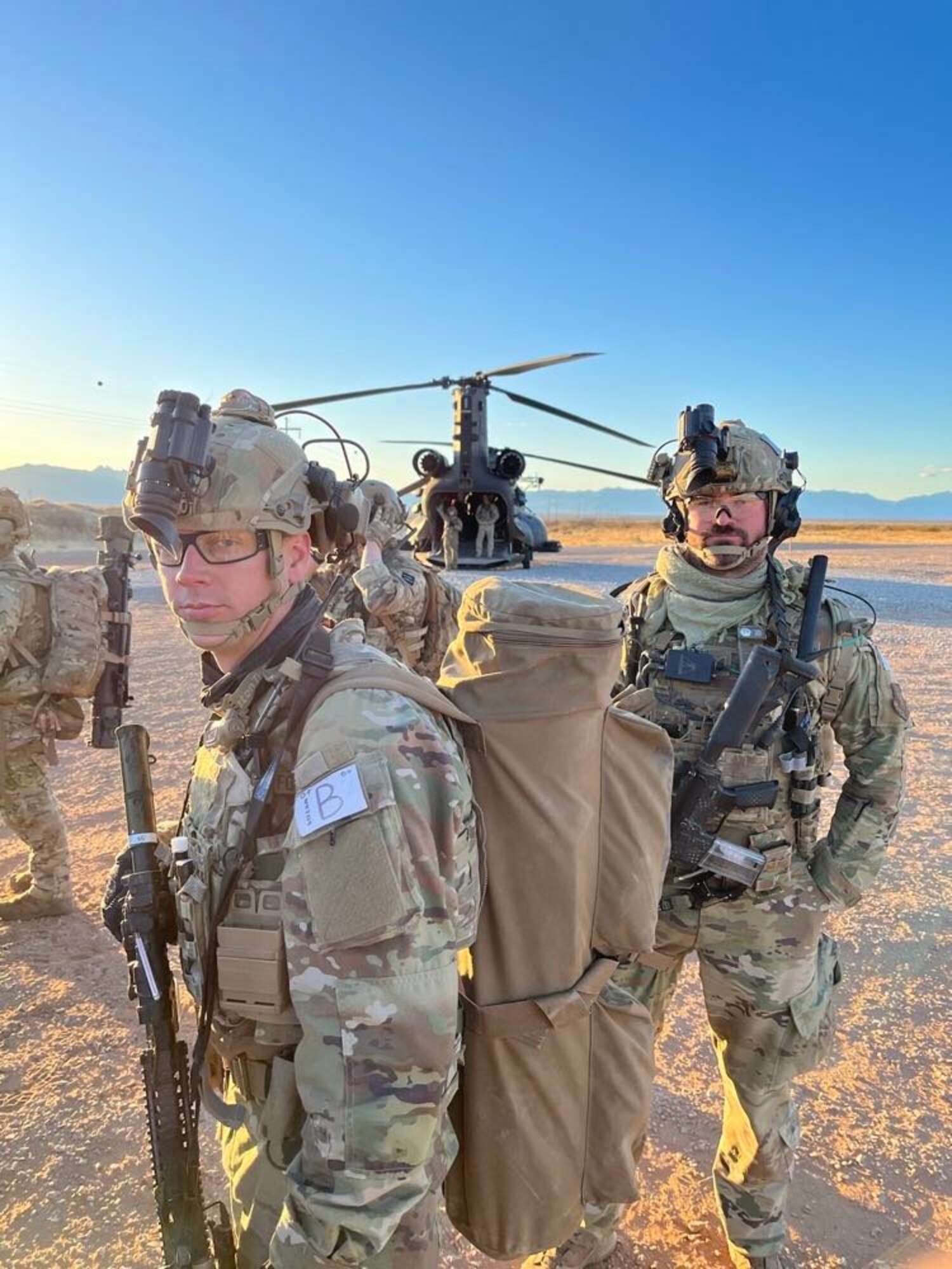 445th SFS trains with special ops in New Mexico