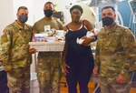 Announcing our 1st Baby of 2023. Please help us welcome Prince Lincoln who arrived 1 January 2023 at 3:04 a.m. The happy parents, 1st Sgt. Madeh Lincoln and Ms. Eliza Lincoln were presented with the TAMC 1st Baby of 2023 gift basket, prepared, and donated by the labor and delivery unit.
