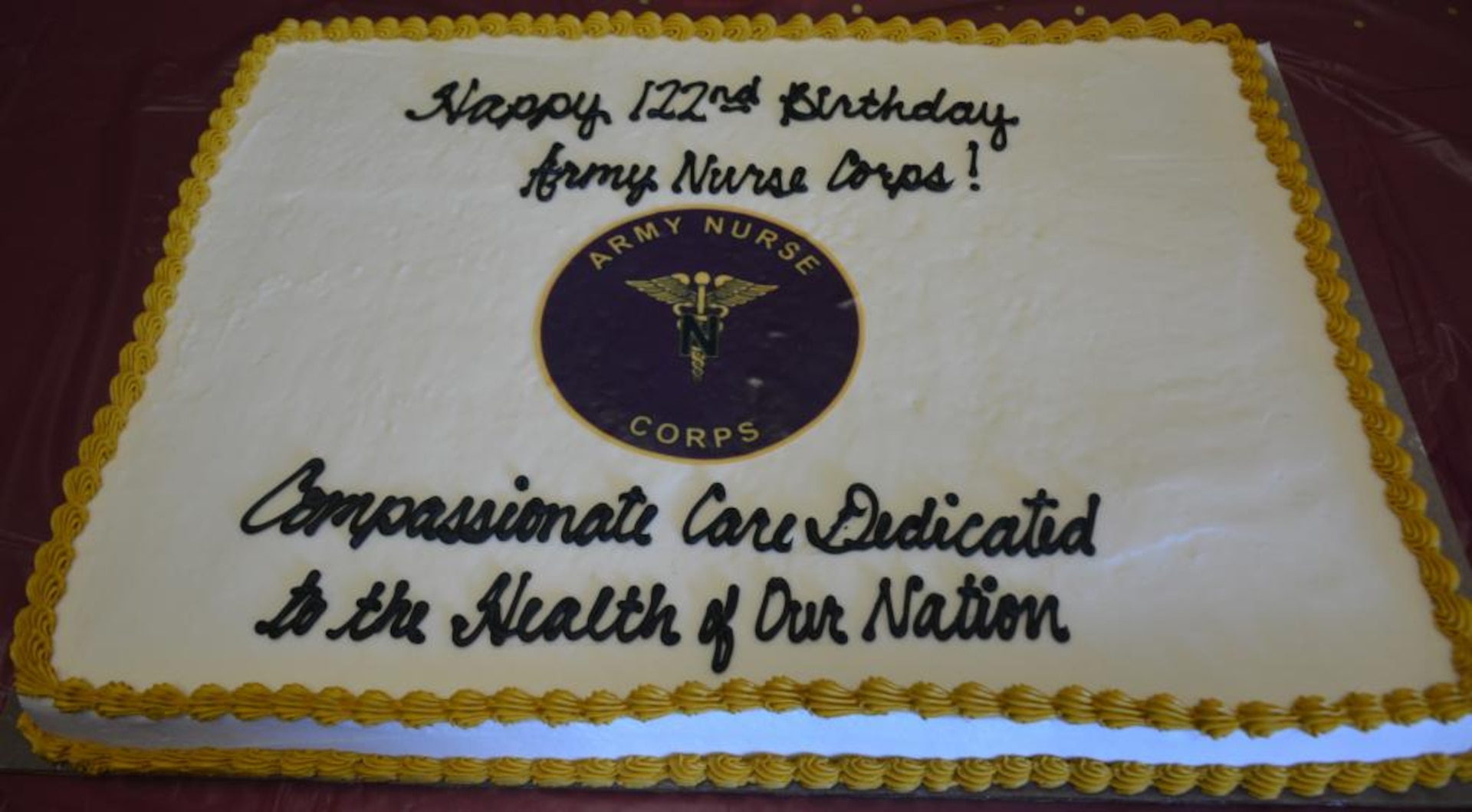 122nd Army Nurse Corps Birthday celebration