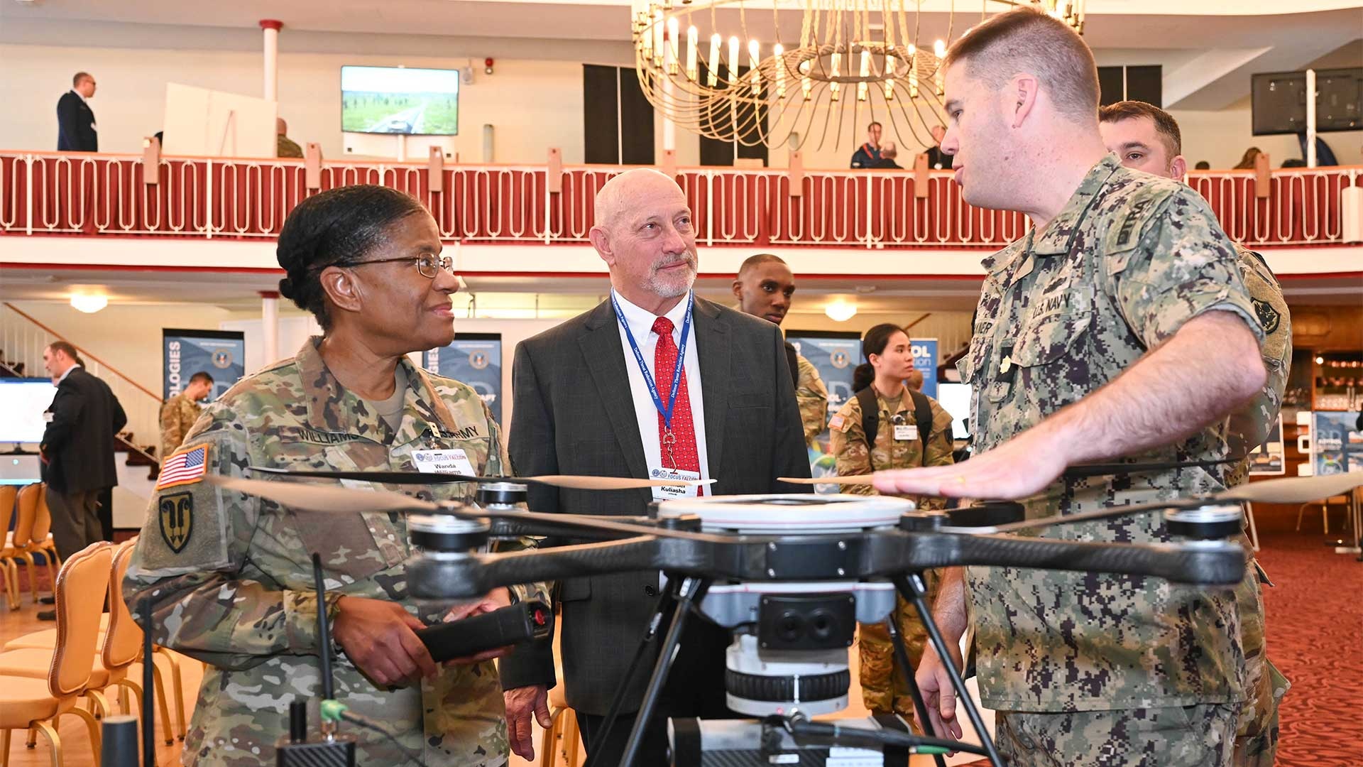 Dr. Kuliasha along with Brig. Gen. Wanda Williams, Commanding general for the 7th Mission Support Command, the only forward stationed U.S. Army reserve Command in Europe and dual-hatted as the Deputy Commanding General of the 21st Theater Sustainment Command