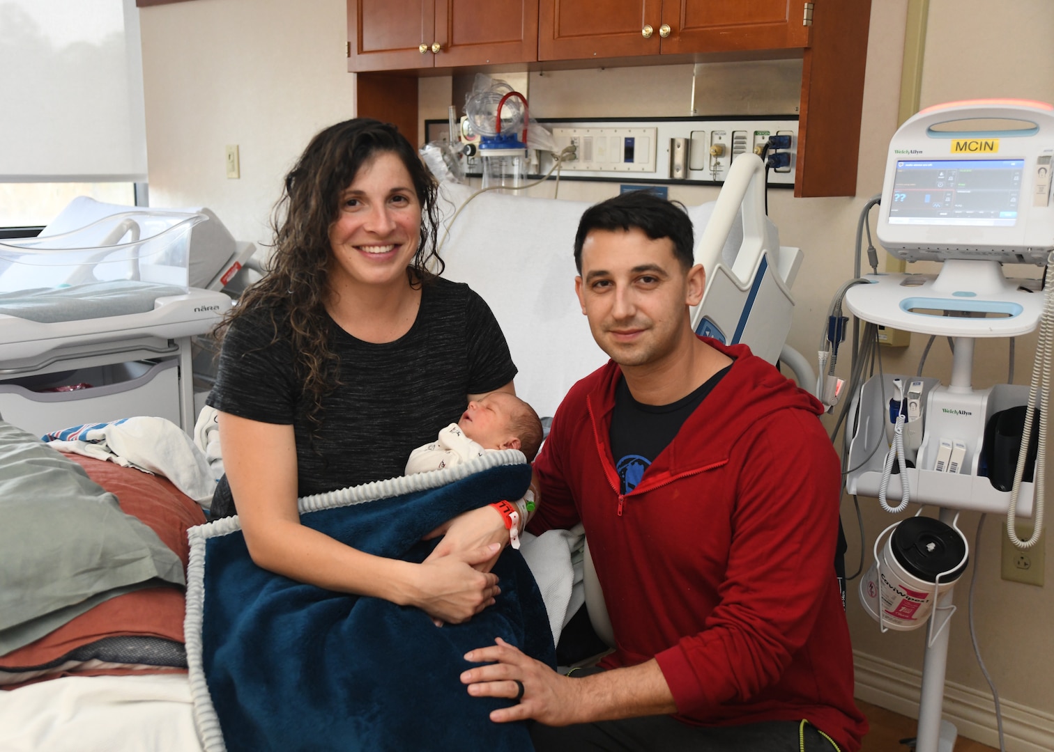 Naval Medical Center Camp Lejeune welcomed its first baby of the new year at 10:15 a.m. on January 2, 2023. Rowan Joseph Acevedo Kouris was welcomed into the world by his proud parents, Sergeant James Kouris and Trisha Acevedo. Sgt. Kouris is a United States Marine stationed at Marine Corps Air Station Cherry Point; Rowan's mother shared she was also born at the medical center.