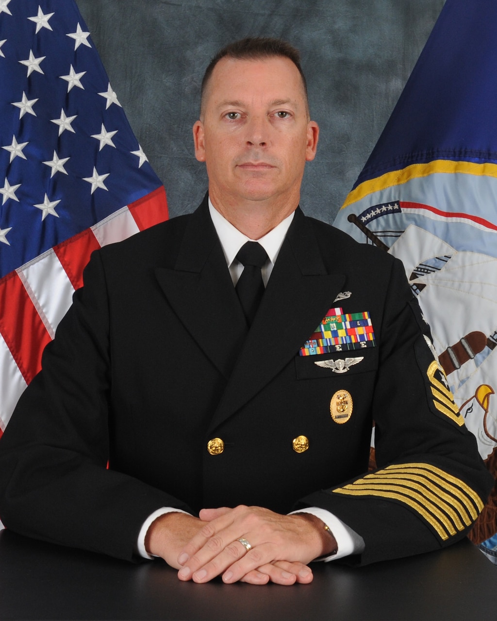 Command Master Chief (SS/AW) Marcus A. Steimer
Command Master Chief
Naval Information Warfighting Development Center (NIWDC)